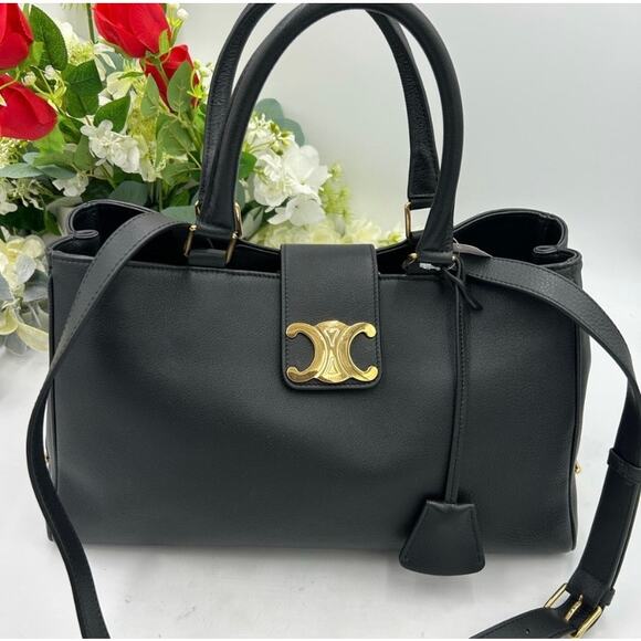 Celine Handbags - SOLD Women's Celine APPOLINE BAG in supple cap skin leather originally $4600 NWT